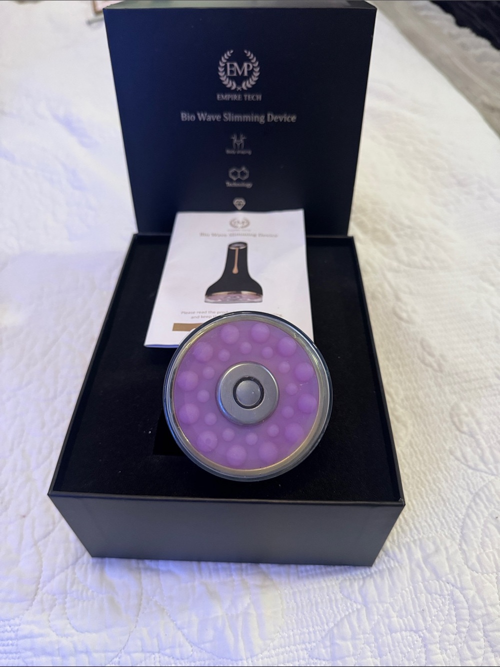 EMPIRE TECH BIO SLIMMING DEV Bio Wave SLIMMING DEVICE. BODY- Compact Electronic